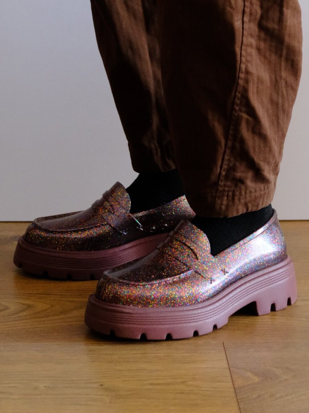 Royal Loafer in Glitter Multicolor by Melissa